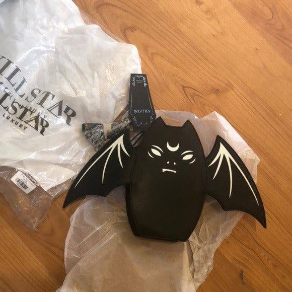 Killstar Grumpy Bat Purse BRAND NEW - Picture 4 of 8